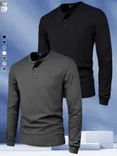 クルーネック長袖Tシャツ【コットン・レトロアメリカンスタイル・フィット感】