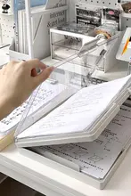 A4対応クリアファイル収納ボックス【学生用・デスクオーガナイザー・オフィス用品】