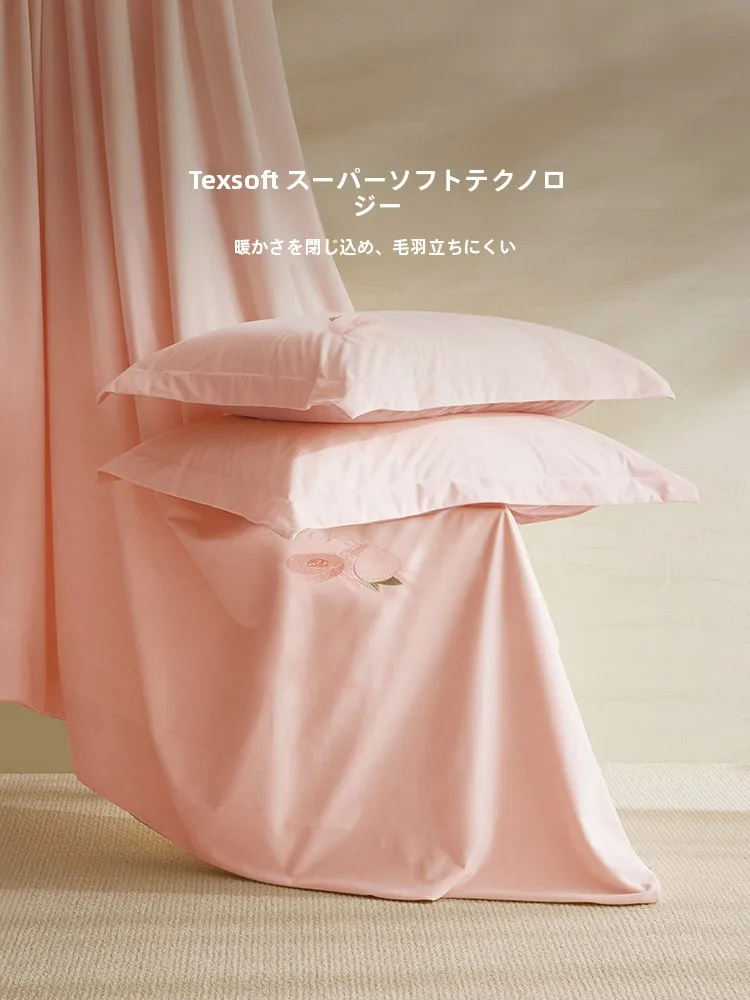 LUOLAI マカロン風ベッドリネンセット：一人暮らし向けの厚手保温掛け布団の実用性とサイズ対応