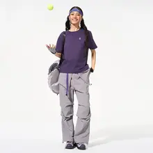 BODACHEL UVカット機能付き！女性用アウトドア速乾パンツ【ゆったりシルエット・ロング丈・登山・ハイキング用】