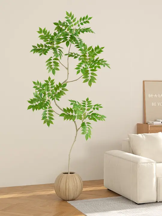 フェイクグリーン 観葉植物 鉢植え 木製 インドア リビング 玄関 フロア インテリア おしゃれ 高級感