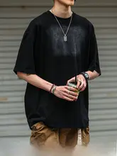 ユニセックス 夏用オーバーサイズTシャツ【レタープリント・半袖・通勤向け】