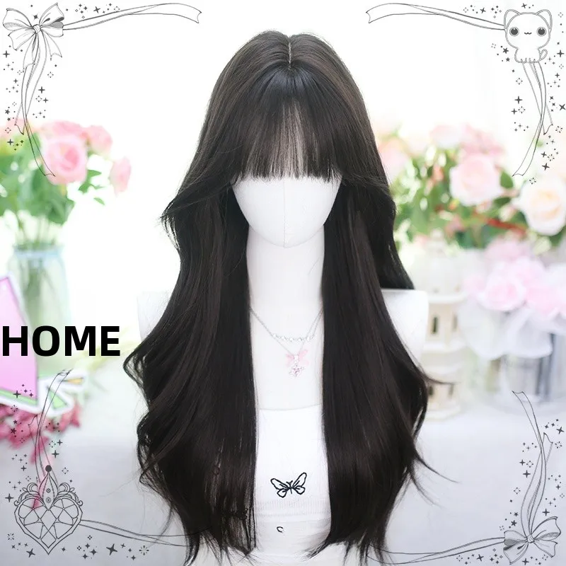 ロングヘア前髪ありで失敗しないスタイルは？ロリータ風フルウィッグが解決するリアルな質感の秘密
