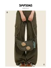 餃子バッグ ショルダーバッグ サブバッグ レディース 軽量 長さ調節可能 大容量 DIY 甘辛MIX 通勤 着回し「SIP」
