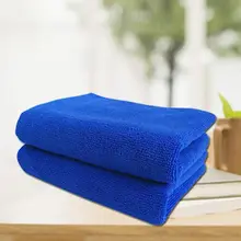 厚手マイクロファイバー 車用洗車タオル【白色・ interior cleaning・色あせしない】
