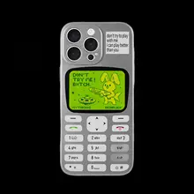 スマホケース うさぎ 電話 デザイン シルバーメッキ iPhone対応「MythiCase by RICHBLACK」