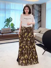 米白色のシェイプアップデザイン 短袖字母ニットTシャツ【女性用・カジュアル・大人向け】