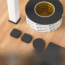 静音で耐摩耗性のEVAスパンコール椅子用足パッド【滑り止め・床保護用】