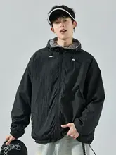 男性用 アウトドア防晒服【夏用・薄手・クール感・速乾・フード付き】