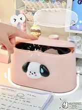 ゴミ箱 デスク用 学生 オフィス 可愛い犬