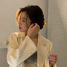 大容量ヘアクリップ【フランス風・レトロデザイン・優雅なアップスタイル用】
