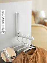 折りたたみ可能な衣類収納ラック【穴あけ不要・バルコニー用・家庭用】