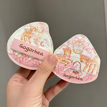 極上の柔らかさ！厚手のマシュマロ型メイクスポンジ【大容量・クッションファンデーション用】