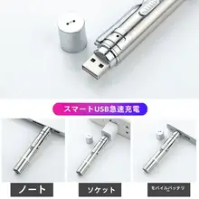 USB充電式レーザーキャットトイ【赤外線ライト・多機能・子猫用】
