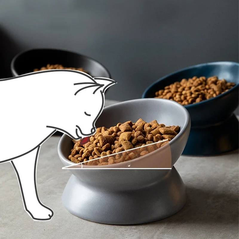 猫飼いが買ってよかったもの・悪かったもの正直に言う | 黒色陶製フードボウルの高脚設計と斜口構造