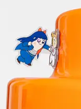 冷蔵庫デコ アクリルスタンド マグネット式 メモ ポプテピピック おしゃれ インテリア