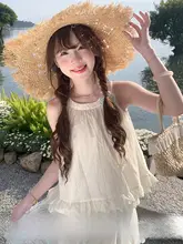 立体ローズデザインのネックレス付きトップスとチュールスカート（セットアップ対応）