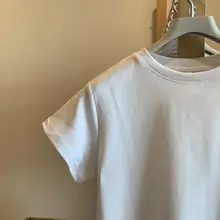 アメリカンレトロ タイトフィット 半袖Tシャツ【女性用・夏季・ショート丈・スリムフィット】