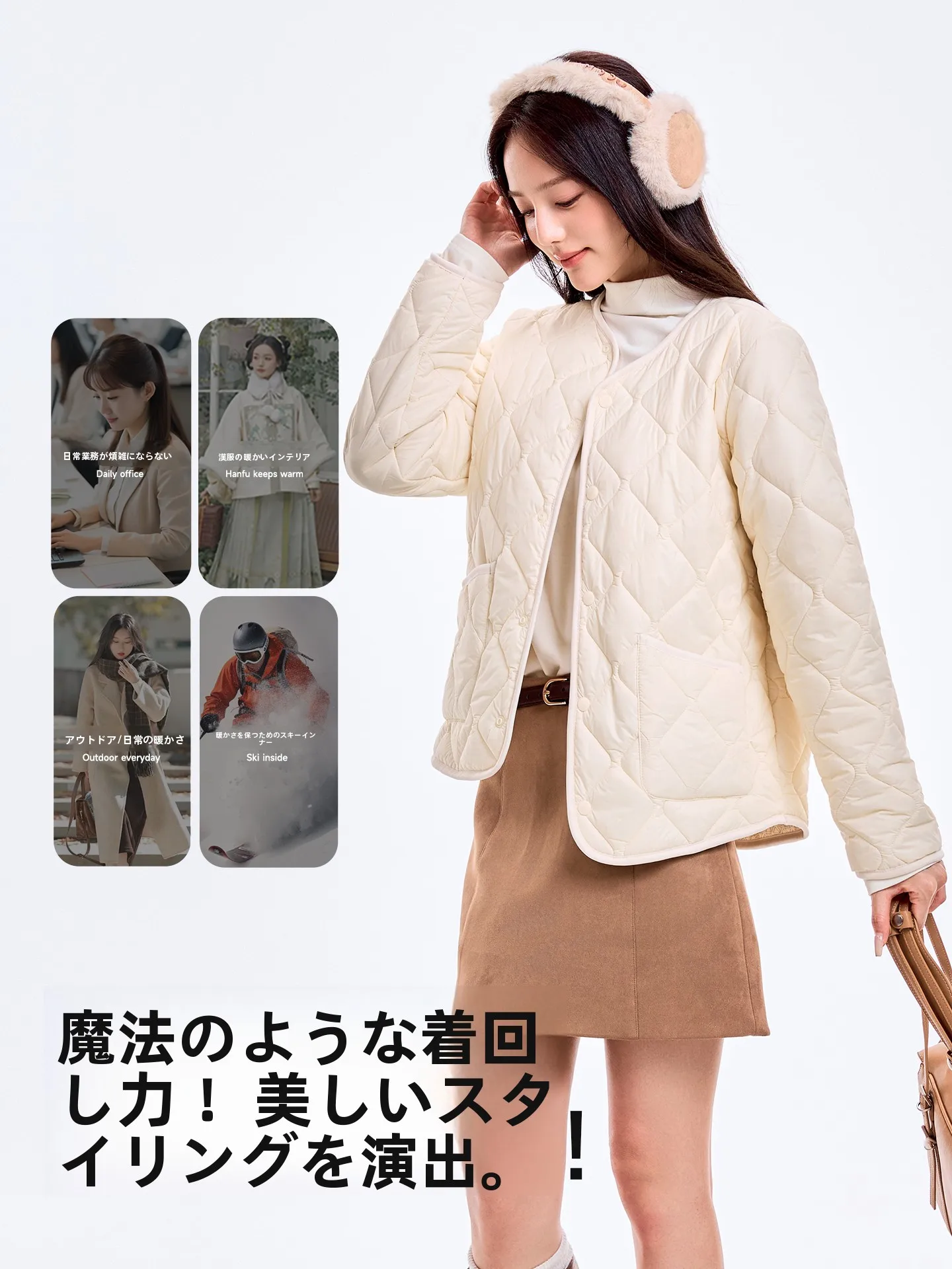 白ダウン メンズの選び方：Up Cosy ラペル付きコートの実用性と性能解析