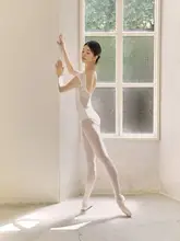 バレエ練習服【女性用・中国舞踊・ボディスーツ・チュチュ・シルクベルベット】