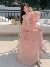 女性用 フラワープリントワンピース【春秋用・ゆったりフィット・エレガントデザイン】