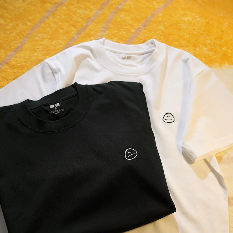 刺繍デザインのカジュアルコットンTシャツ：夏用の男女兼用短袖スタイルを徹底解説