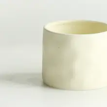 クリエイティブな大きな耳の陶器製コーヒーカップ【北欧スタイル・スプラッターデザイン】