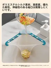 使い捨てキッチン用水槽ゴミフィルター【洗面器・シンク用・穴あけ不要】
