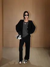 春夏用 UVカット ニットカーディガン【ゆったりシルエット・長袖・スタイル】