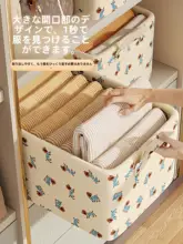 折りたたみ式収納ボックス【衣類・パンツ用・クローゼット整理】