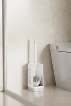 家用トイレブラシ【隅々まで洗える・壁掛け式】（セットアップ対応）