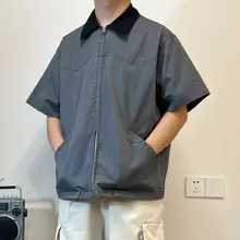 日本のレトロなデトロイト作業服 シャツ