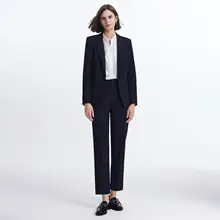 セットアップ テーラードジャケット ユニセックス ビジネス オフィスカジュアル きれいめ 上品 受付 ユニフォーム