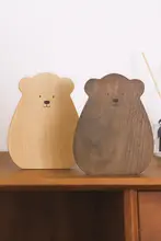 本棚 創造的 可愛い シンプル 無垢材 カートゥーン デスク