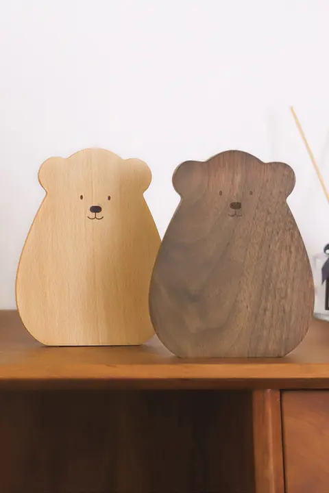 本棚 創造的 可愛い シンプル 無垢材 カートゥーン デスク