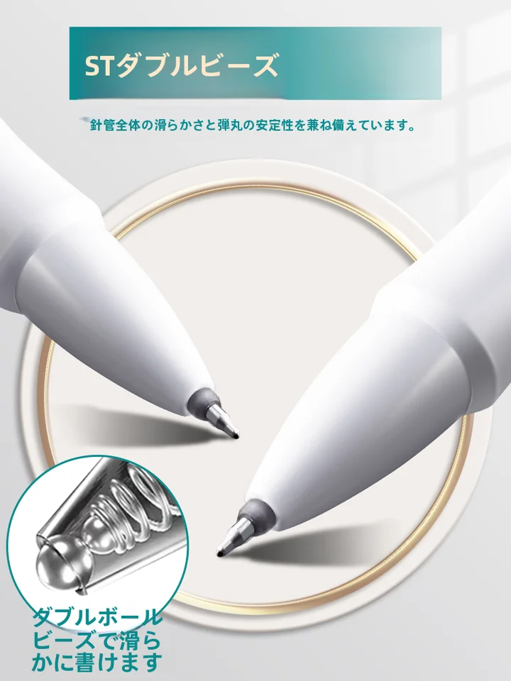 速乾性ジェルボールペン【滑らかな書き心地・学生向け・ブラック・細字】