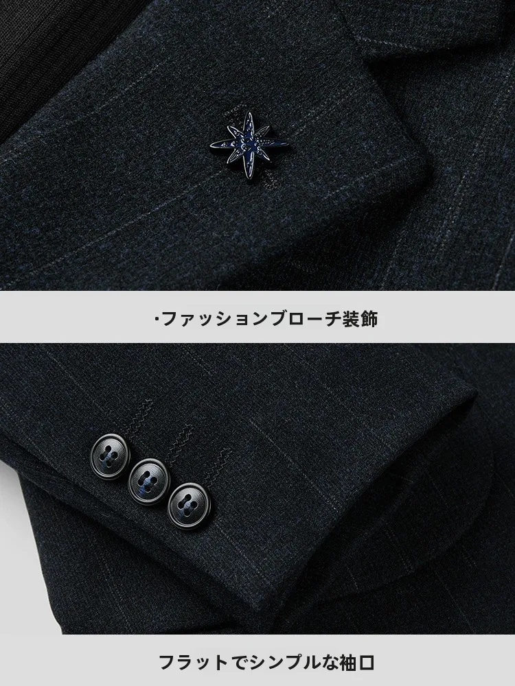 極上の柔らかさのカジュアルブレザー：春夏用スリムフィット平驳領の着こなしガイド