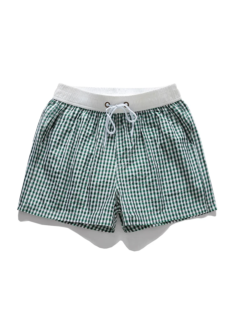 夏用軽量アイスシルク速乾ショートパンツ：通気性とカジュアルスタイルのバランスを実現