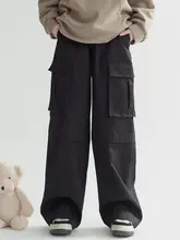 万有引力博物館 ストレートパンツ レディース【秋用・ワイド・カジュアル・ロングパンツ】