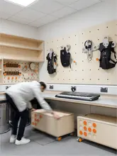 小木良品 ギター収納ディスプレイボード【壁掛け・ベース用・多機能ラック】