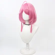 桃色ショートカットウィッグ【毛先ふんわりデザイン・コスプレ用】