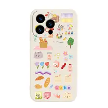 可愛いイラストデザインのスマホケース【iPhone対応・マット仕上げ・衝撃吸収】