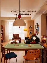 可愛い印花の防水テーブルマット【多バイン・カラー・日常用】
