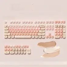 可愛いデザインのゲーミングキーボード用キーキャップ【二色・マット仕上げ・女性向け】（セットアップ対応）