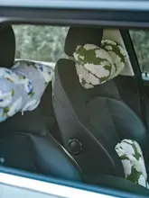 GOING HOME 車用頭枕セット【高級・春秋用・ネックサポート】