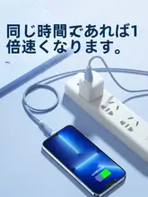 iPhone/iPad対応急速充電ケーブル【USBタイプ・2メートル・車載用】
