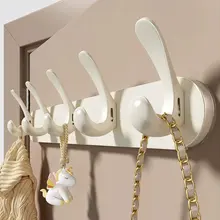 強力マグネットフック【穴あけ不要・ドア用・衣類や鍵の収納に最適】