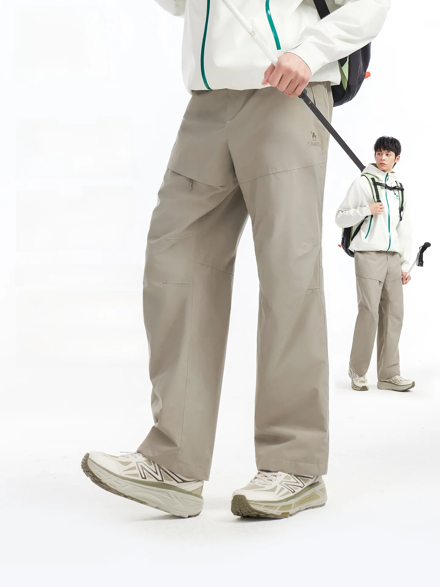 Camel メンズストレッチ登山パンツ：透湿・防水機能が秋冬に最適な実用性を実証