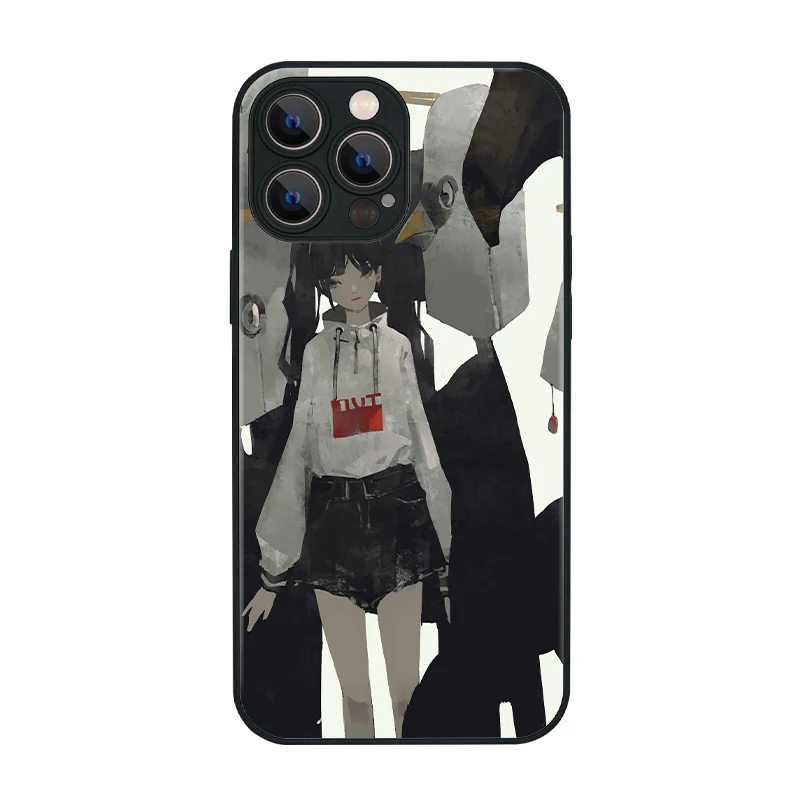 イラストレーターとのコラボスマホケース：9397号列车のアートデザインが特徴