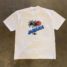 ストリートスタイル オーバーサイズ 半袖Tシャツ【カジュアル・西海岸風】